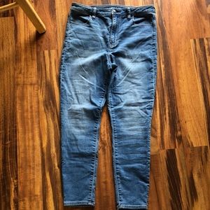 AE Super Hi Rise Stretch Jeggings